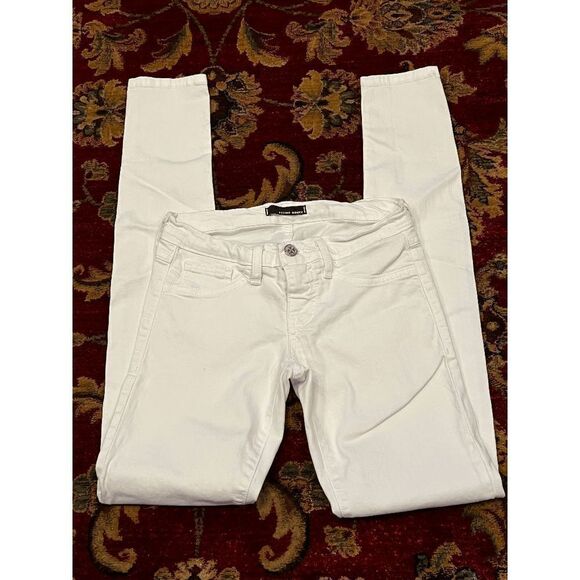 Flying Monkey White Skinny Jeans Size 1 - Picture 1 of 3